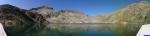 Lac de l'Agnel: Panoramique sur le Lac de l'Agnel depuis le milieu du barrage.